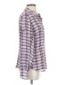 Riley & Rae 100% Polyester Plaid Pink Long Sleeve Blouse Size S - photo 4