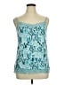 Avenue Teal Sleeveless Blouse Size 14/16 - photo 1
