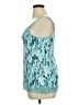 Avenue Teal Sleeveless Blouse Size 14/16 - photo 5