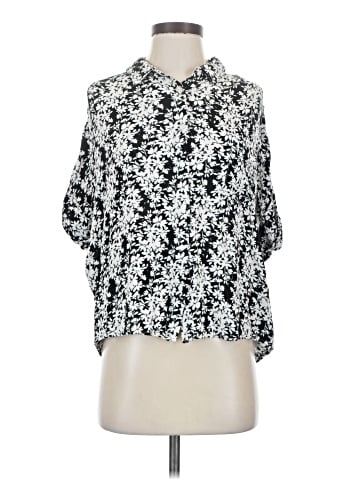En Creme 3/4 Sleeve Blouse (view 1)