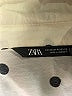 Zara Polka Dots Ivory Long Sleeve Blouse Size XS - photo 7