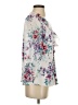 Perseption Concept Floral Ivory 3/4 Sleeve Blouse Size S - photo 4