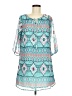 TCEC Teal Casual Dress Size M - photo 1
