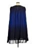 DressBarn 100% Polyester Blue Cocktail Dress Size 24 - photo 2