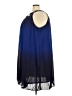 DressBarn 100% Polyester Blue Cocktail Dress Size 24 - photo 5