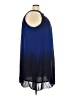 DressBarn 100% Polyester Blue Cocktail Dress Size 24 - photo 4