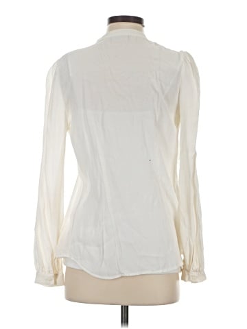 Eva Mendes by New York & Company Long Sleeve Blouse (view 2)