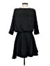 Zara 100% Polyester Solid Black Casual Dress Size XS - photo 1