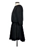 Zara 100% Polyester Solid Black Casual Dress Size XS - photo 5