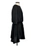 Zara 100% Polyester Solid Black Casual Dress Size XS - photo 4