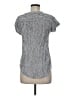 Blu Pepper Gray Short Sleeve Blouse Size M - photo 2