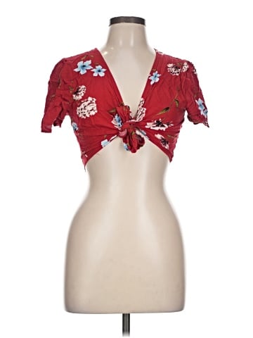 Polly & Esther Short Sleeve Blouse (view 1)