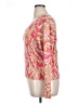 Nic + Zoe Paisley Pink Pullover Sweater Size XL - photo 5