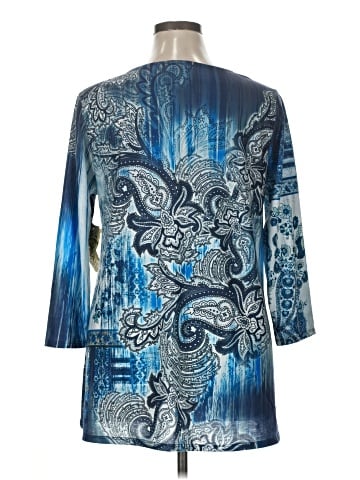 One World 3/4 Sleeve Blouse (view 2)