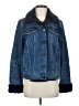 Good American 100% Cotton Blue Denim Jacket Size Sm (1) - photo 1