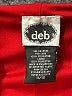Deb 100% Polyester Red Cocktail Dress Size 11 - 12 - photo 7
