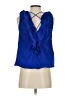 Zara Basic Blue Sleeveless Blouse Size XS - photo 2