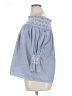 Joanna 100% Polyester Blue 3/4 Sleeve Blouse Size XL - photo 5