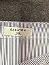 Babaton 100% Cotton Gray 3/4 Sleeve Blouse Size XXS - photo 4