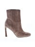 Vince Camuto 100% Leather Gray Tan Ankle Boots Size 7 1/2 - photo 1