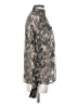 Haver 100% Polyester Paisley Gray Long Sleeve Blouse Size S - photo 4