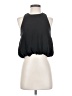 Zara 100% Polyester Black Sleeveless Blouse Size XS - photo 1