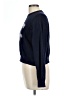 Orange Kiss Stars Blue Pullover Sweater Size L - photo 5