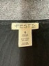 Festi Black Sleeveless Blouse Size 6 - photo 7