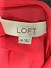 Ann Taylor LOFT 100% Polyester Solid Pink Long Sleeve Blouse Size M - photo 4