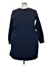 Amazon Essentials Solid Blue Casual Dress Size 2X - photo 1