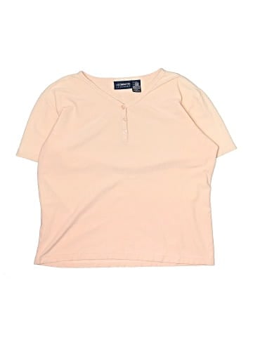 Liz Claiborne Short Sleeve Henley (view 1)
