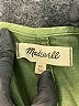 Madewell 100% Cotton Green Jacket Size XS - photo 6