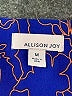 Allison Joy 100% Polyester Blue Sleeveless Blouse Size M - photo 7