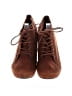 Black Poppy Brown Ankle Boots Size 8 - photo 2