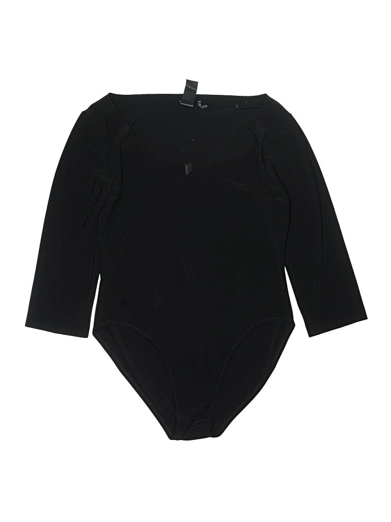 Pre-owned Norma Kamali Bodysuit In Black