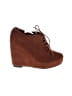 Black Poppy Brown Ankle Boots Size 8 - photo 1