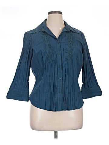 Fred David 3/4 Sleeve Blouse (view 1)