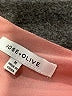 Rose + Olive Pink Long Sleeve Blouse Size M - photo 7