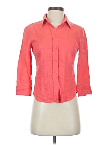 French Connection 3/4 Sleeve Button-Down Shirt (view 1)