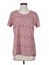 L.L.Bean Tweed Pink Short Sleeve T-Shirt Size S REG - photo 1