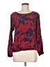 The Letter 100% Silk Red Blouse Size M - photo 1