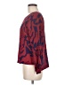 The Letter 100% Silk Red Blouse Size M - photo 5