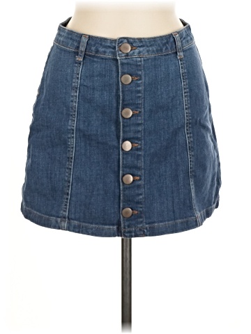 Tokyo Darling Denim Skirt (view 1)
