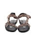 Sanctuary Animal Print Black Sandals Size 7 - photo 2
