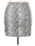 Thread & Supply Gray Faux Leather Skirt Size XL - photo 1