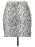 Thread & Supply Gray Faux Leather Skirt Size XL - photo 2