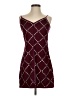 Ramy Brook Argyle Burgundy Cocktail Dress Size 2 - photo 1