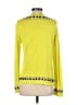 Michael Simon 100% Cotton Yellow Cardigan Size M - photo 2