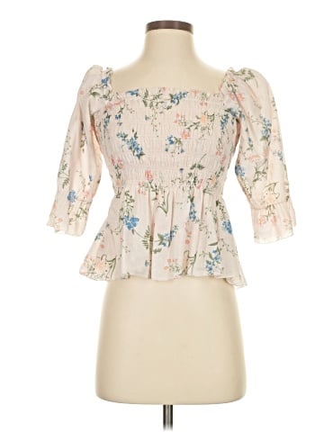 Saylor 3/4 Sleeve Blouse (view 1)