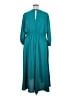 Torrid 100% Polyester Teal Casual Dress Size 1X Plus (1) - photo 2